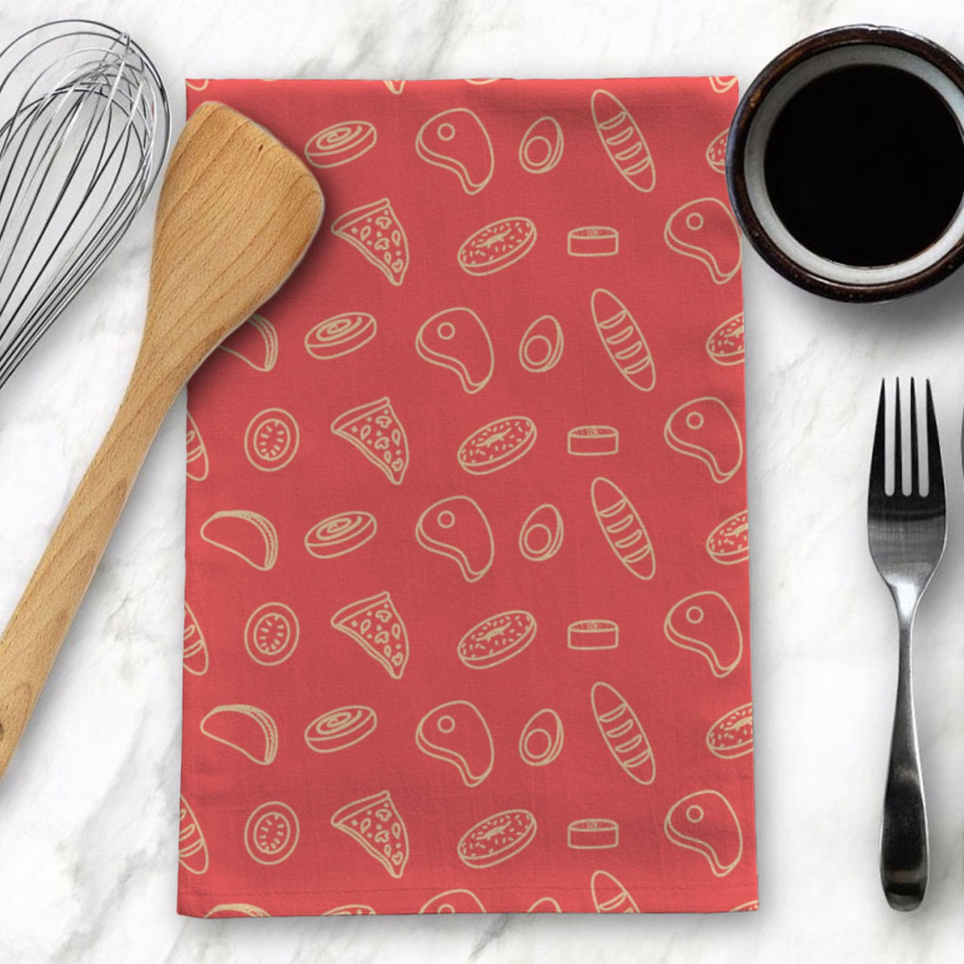 All-over Print Poly Kitchen Towel 